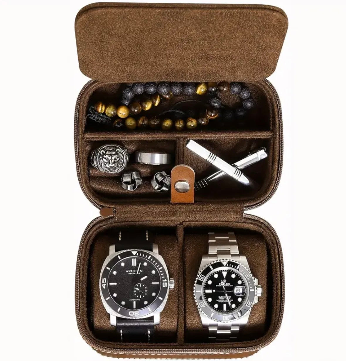 Premium PU leather watch box