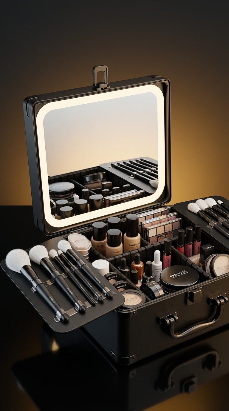 Professional makeup artist box