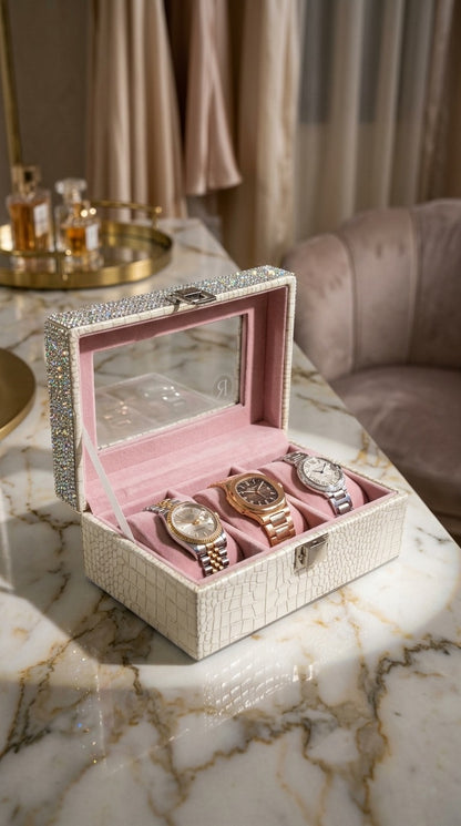 Rhine Stone Watch Organizer