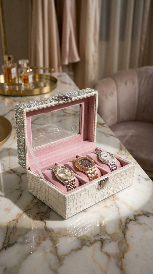 Rhine Stone Watch Organizer