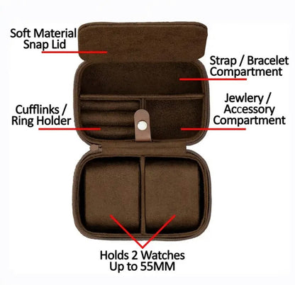Premium PU leather watch box