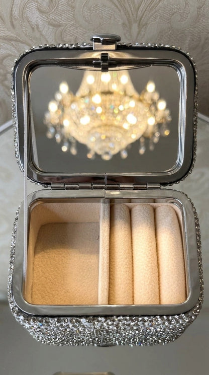 Rhinestones Jewelry Box