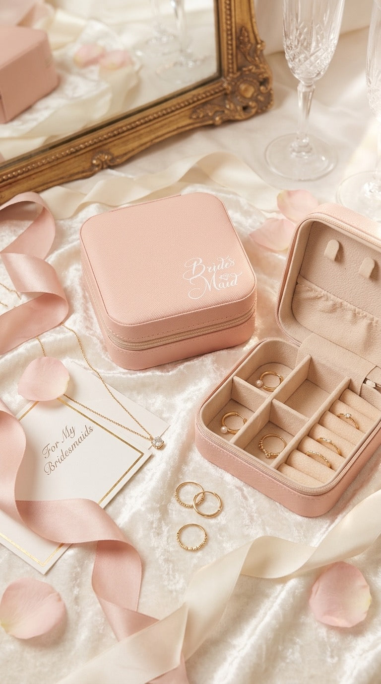 Bridesmaid jewelry box