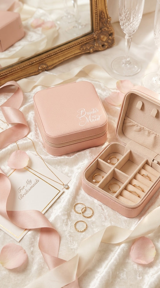 Bridesmaid jewelry box