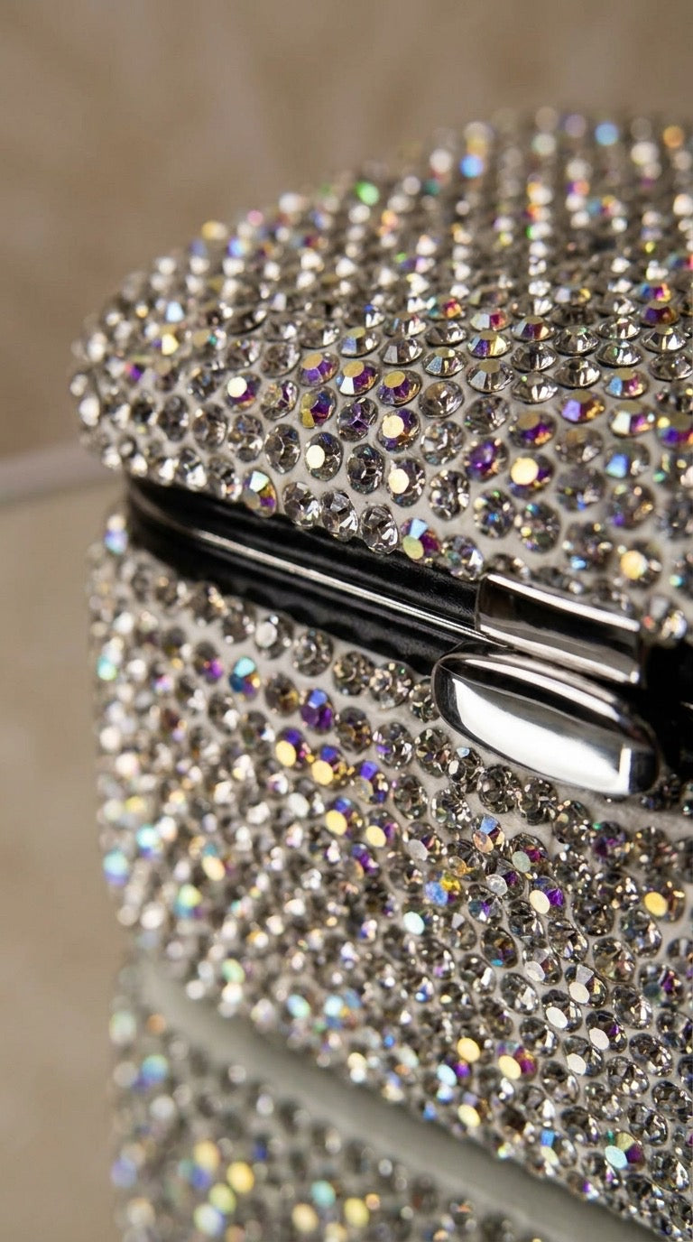 Rhinestones Jewelry Box